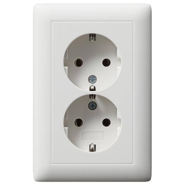 Gira Schuko-Doppelst.dose rws 078204