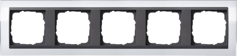 Gira Abdeckrahmen 5fach 0215728