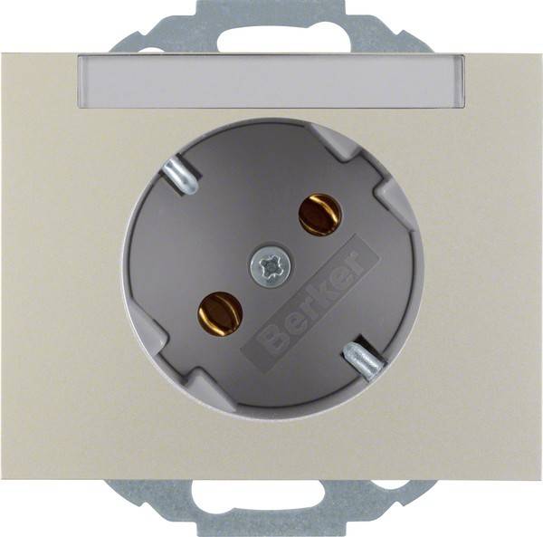 Berker SCHUKO-Steckdose eds/lack 47287104