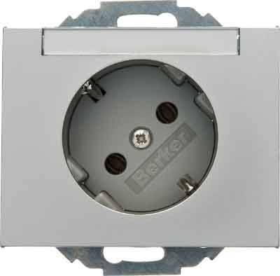 Berker SCHUKO-Steckdose eds/lack 47287104