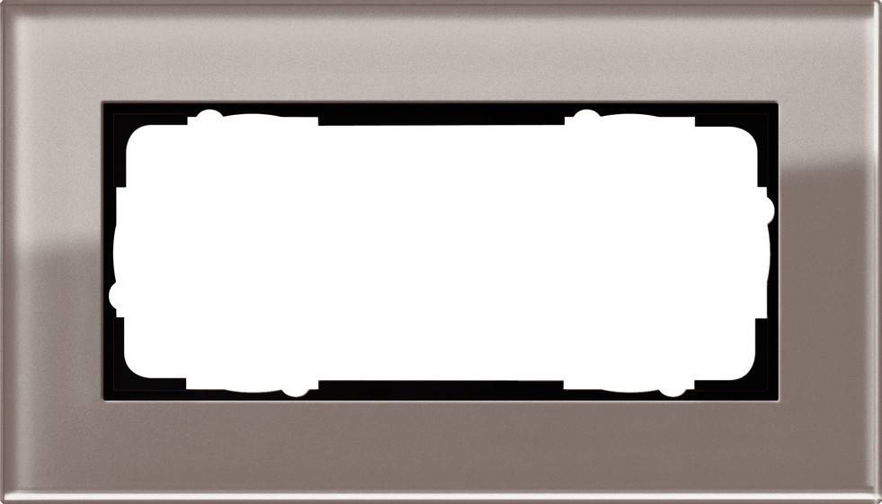 Gira Abdeckrahmen 2f.glas 1002122