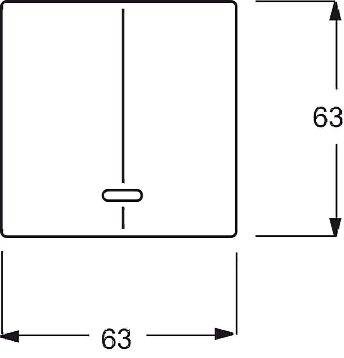 Busch-Jaeger Bedienelement 6545-803