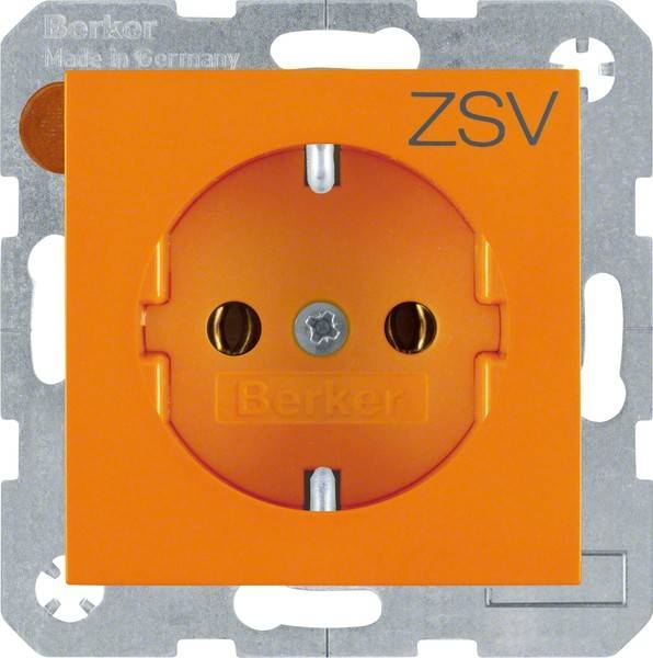 Berker SCHUKO-Steckdose or/gl 47438907