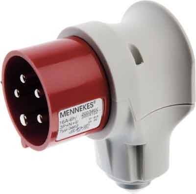 Berker CEE-Winkelstecker 5-polig 578001