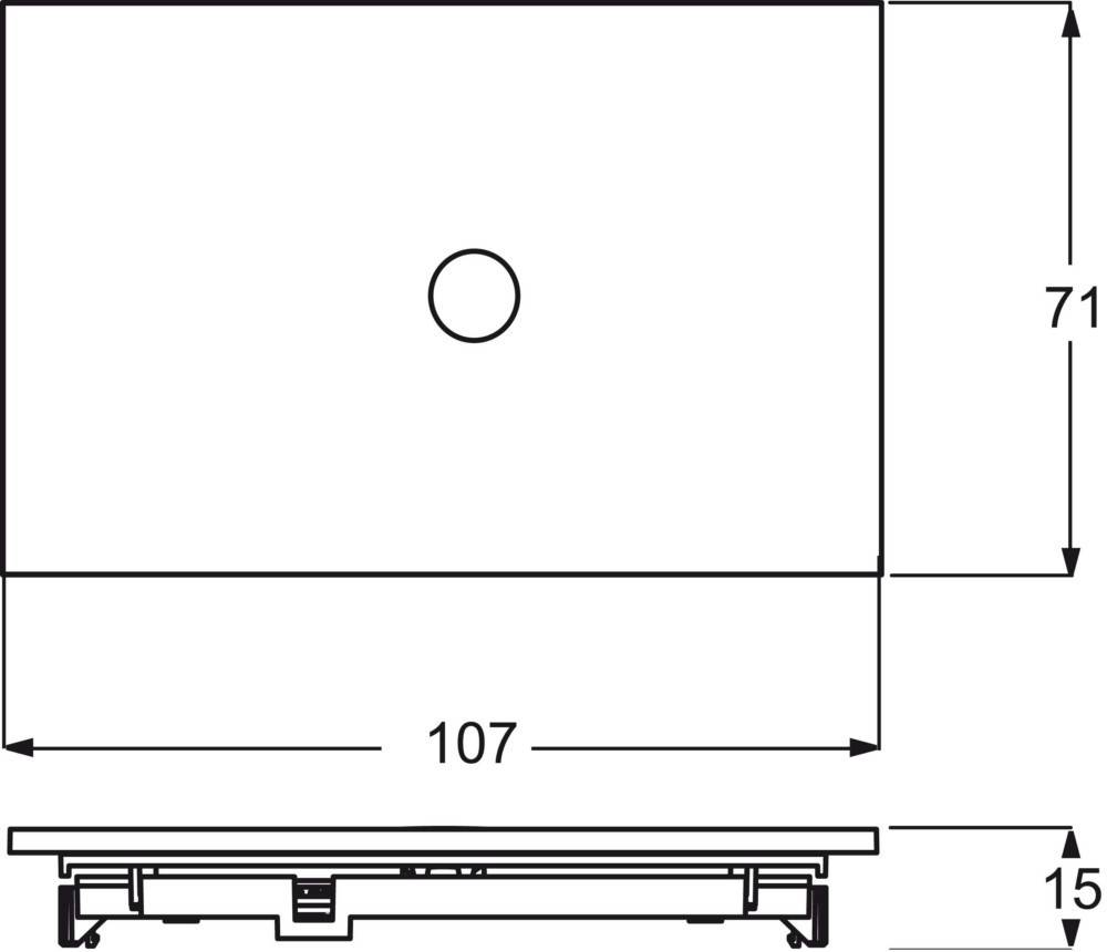 Busch-Jaeger Bedienelement 1fach 6340-866-101