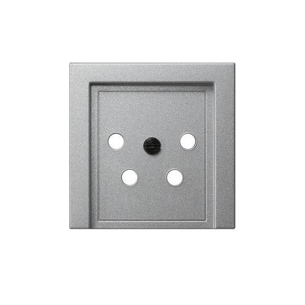 Gira Abdeckung alu 027926