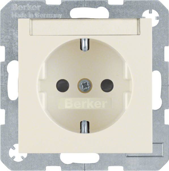 Berker SCHUKO-Steckdose ws/gl 41498982