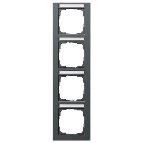 Gira Abdeckrahmen 4f. anth 111423