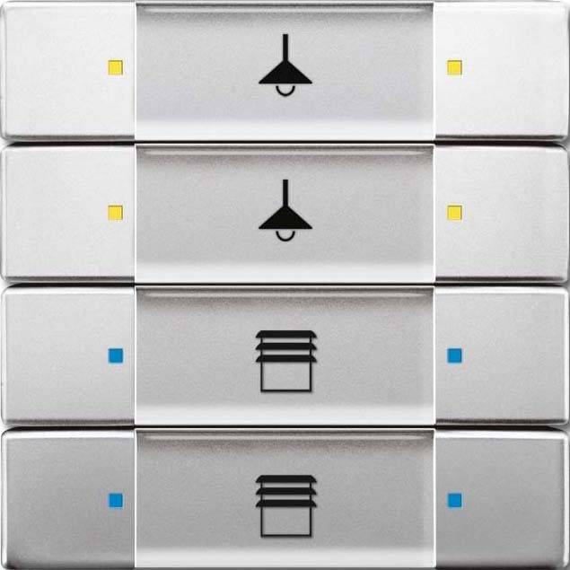 Busch-Jaeger Bedienelement 4/8-fach 6127/02-866-500