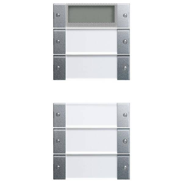 Gira Wippenset 5-fach alu 214526