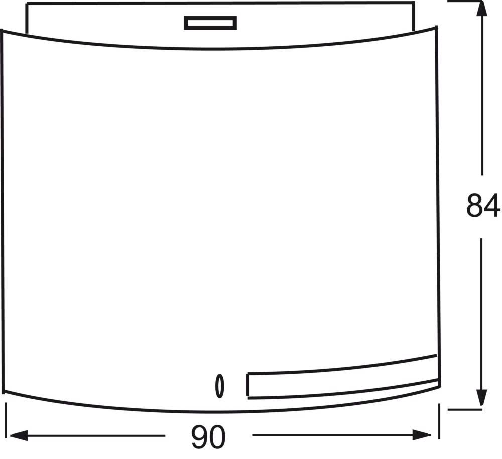 Busch-Jaeger Bedienelement 1/2fach 6320/10-260