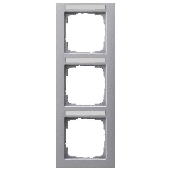 Gira Abdeckrahmen 3f. Alu 110325