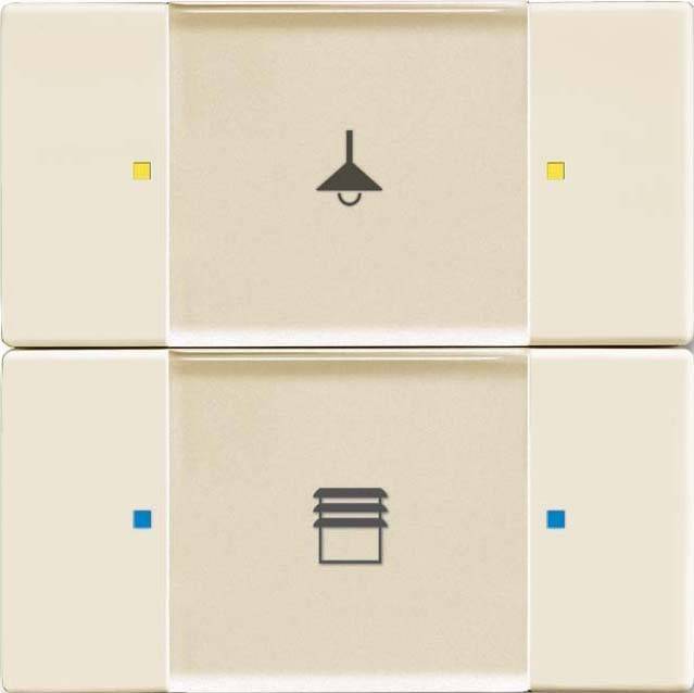 Busch-Jaeger Bedienelement 2/4-fach 6126/02-82-500