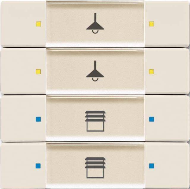 Busch-Jaeger Bedienelement 4/8-fach 6127/02-82-500