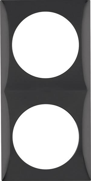 Berker Rahmen 2fach sw 918262510