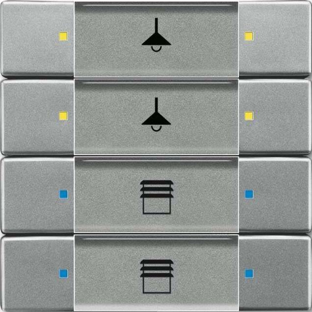 Busch-Jaeger Tastsensor 4/8fach 6127/02-803