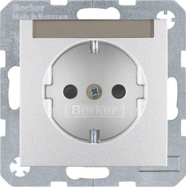 Berker Schuko-Steckd.alu 47491404