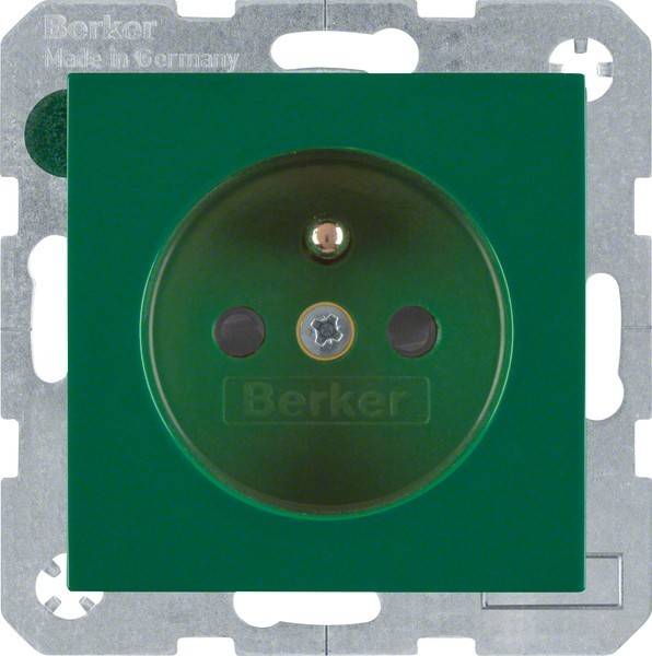 Berker Steckdose gn/gl 6765768963
