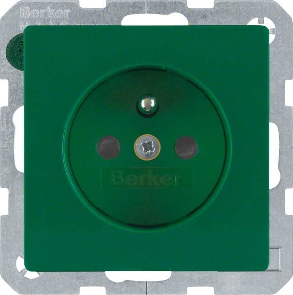 Berker Steckdose m.Schutzkontakt 6768766013
