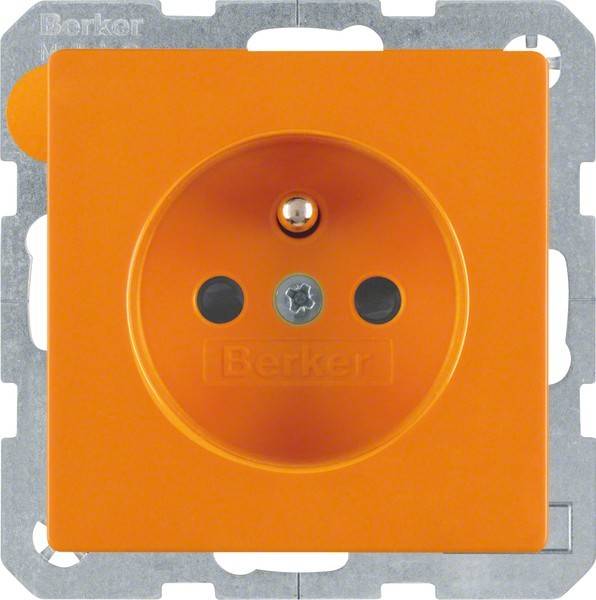 Berker Steckdose m.Schutzkontakt 6768766014