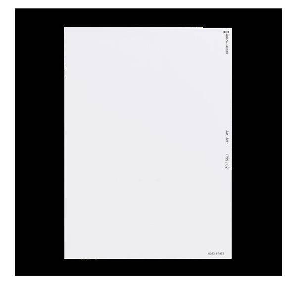 Busch-Jaeger Beschriftungsbogen 1799/02