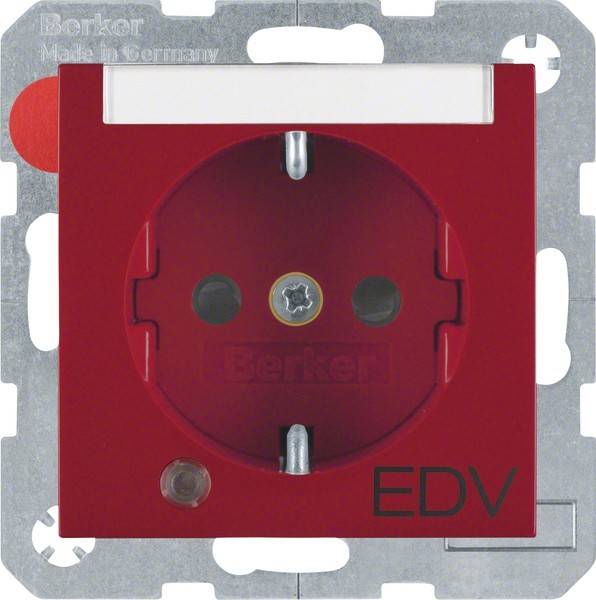 Berker SCHUKO-Steckdose rt matt 41101915