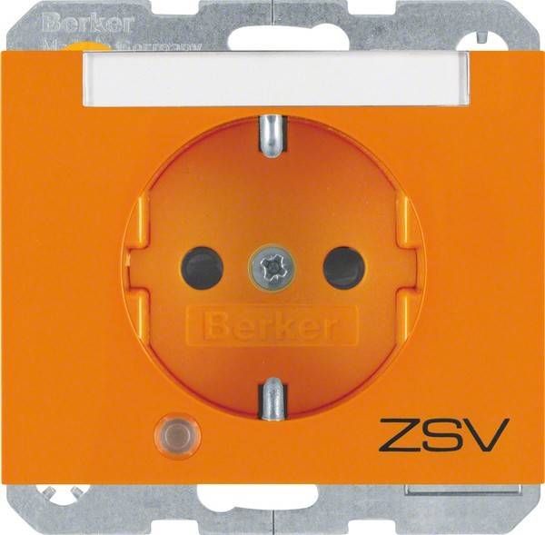 Berker SCHUKO-Steckdose or/gl 41107114