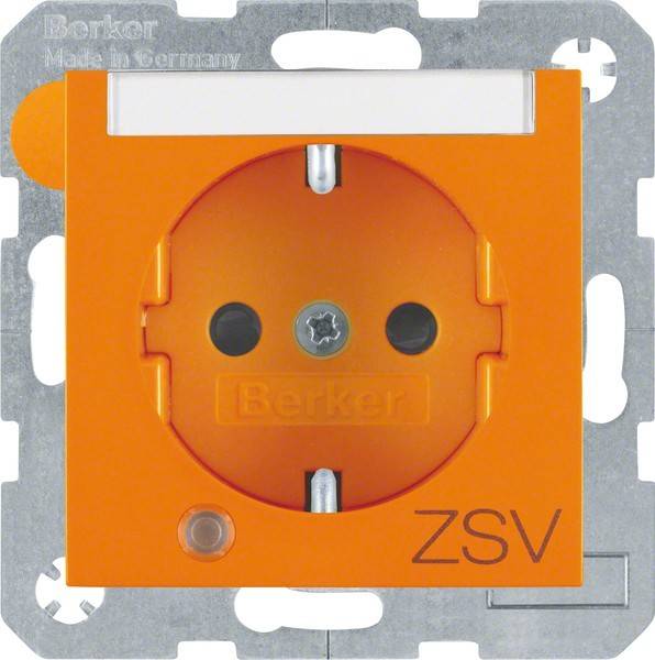Berker SCHUKO-Steckdose or/gl 41108914