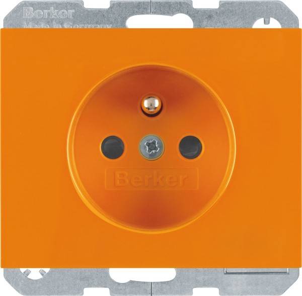 Berker Steckdose Glas or/gl 6765097014