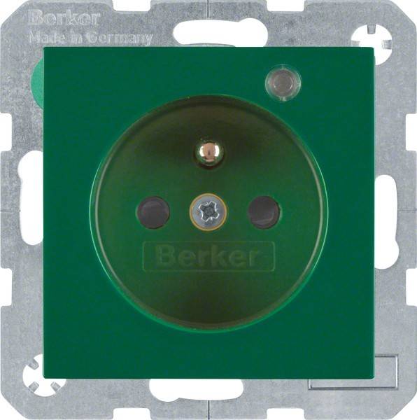 Berker Steckdose gn/gl 6765098913