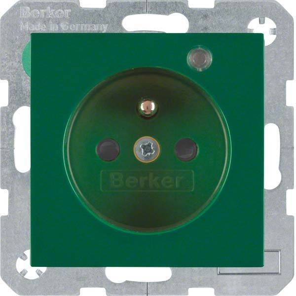 Berker Steckdose gn/gl 6765098913