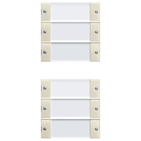 Gira Wippenset 6-fach cws/gl 213601