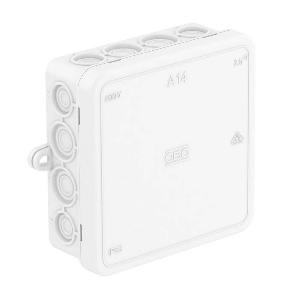 OBO Bettermann Kabelabzweigkasten A 14 HF RW