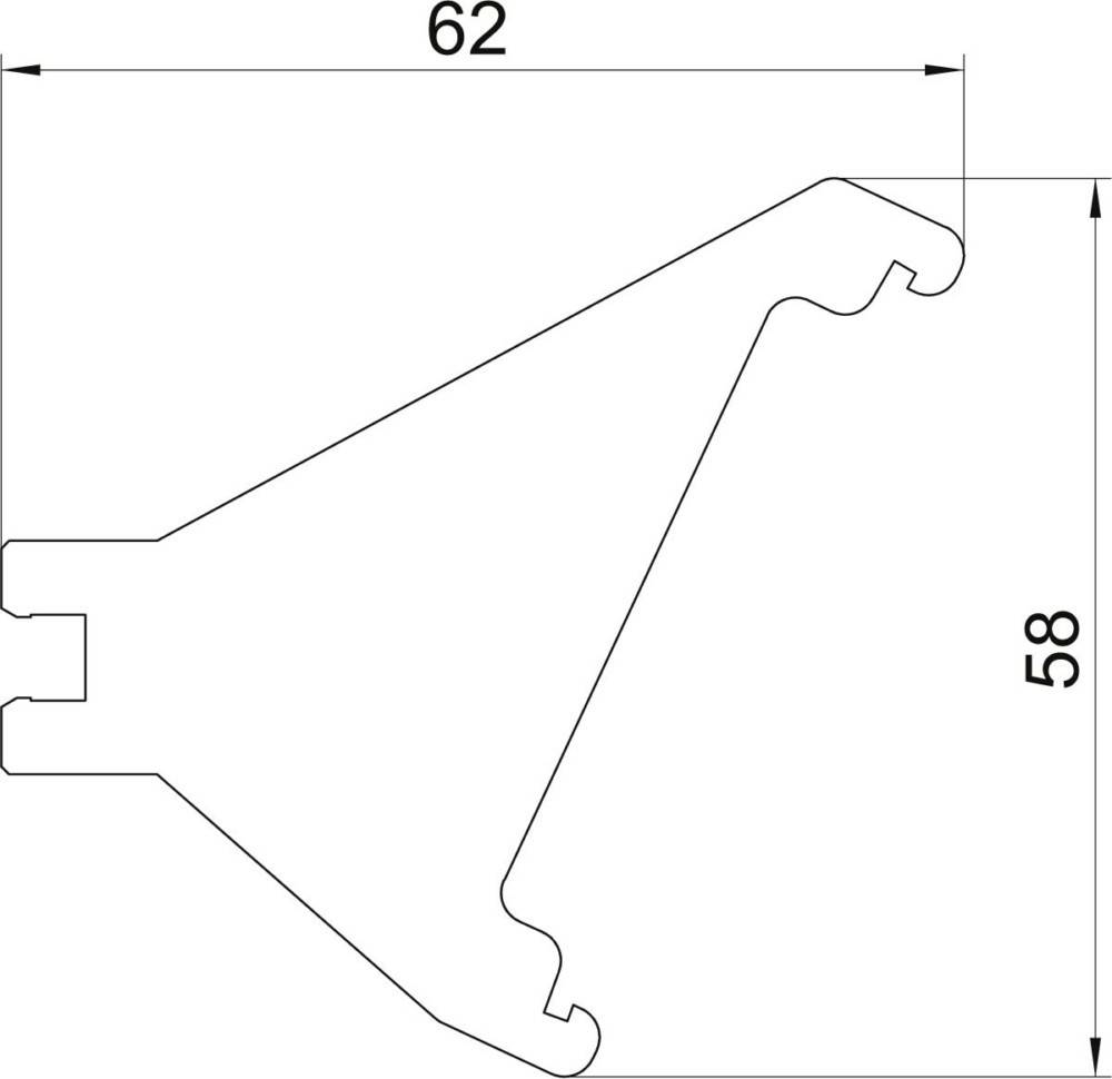 OBO Bettermann Stabilisatorblech GAD SB