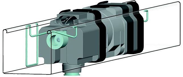 Somfy J4-Halteklammer innenlieg. 9014216