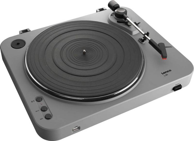 2 Stk. LENCO Plattenspieler L-85 MATTGREY