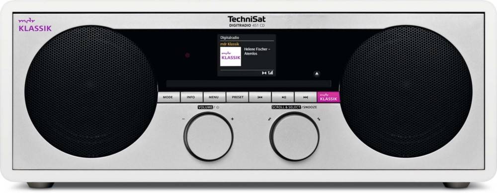 TechniSat DAB+ Digitalradio DIGITRADIO451CD ws