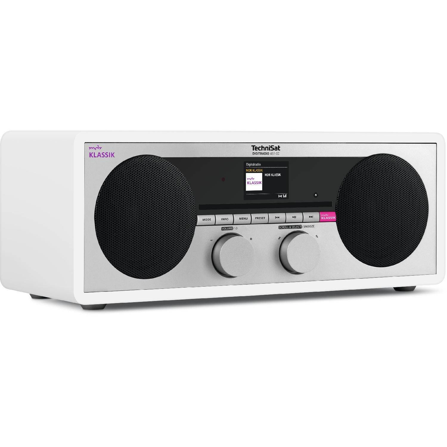 DIGITRADIO 451 CD mdr Klassik Edition (CD, CD-RW, CD-MP3, Radio, Digitalradio, DAB+, FM, RDS)