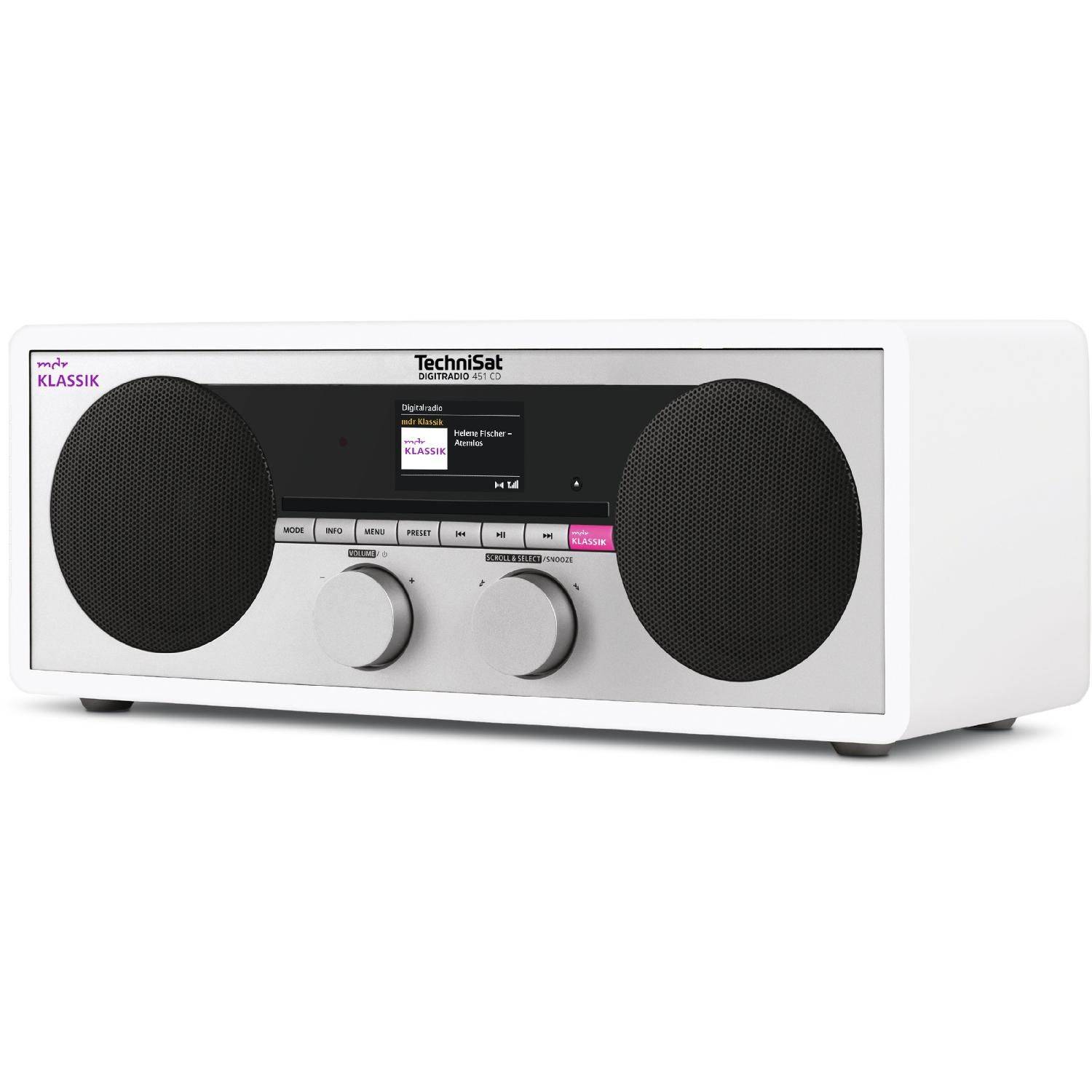 DIGITRADIO 451 CD mdr Klassik Edition (CD, CD-RW, CD-MP3, Radio, Digitalradio, DAB+, FM, RDS)