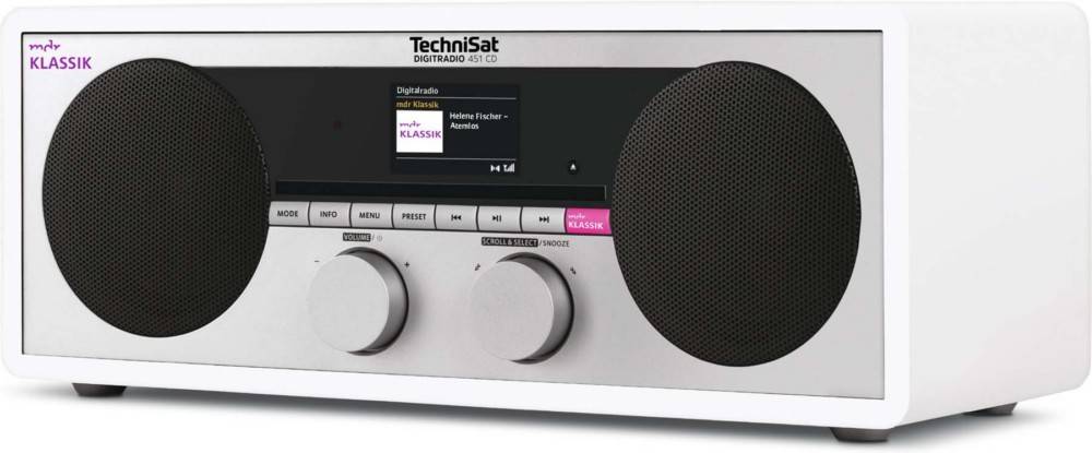 TechniSat DAB+ Digitalradio DIGITRADIO451CD ws