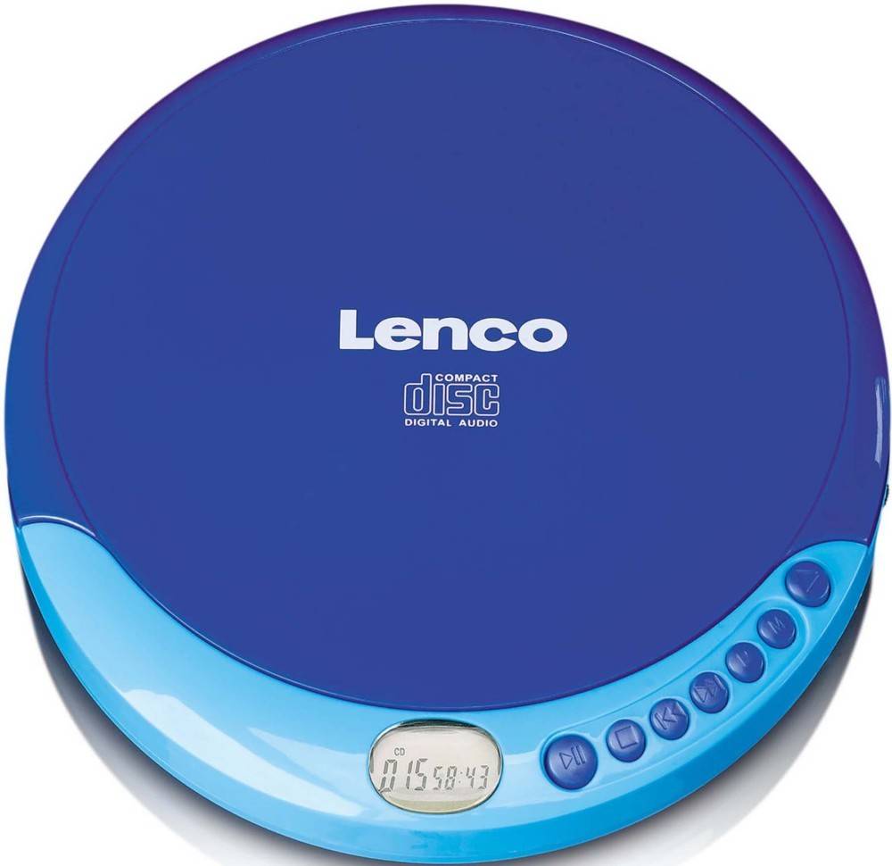 10 Stk. LENCO CD-Player CD-011 Blue