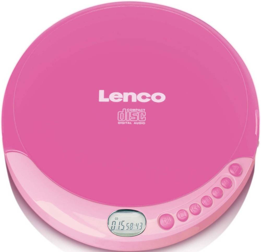 10 Stk. LENCO CD-Player CD-011 Pink