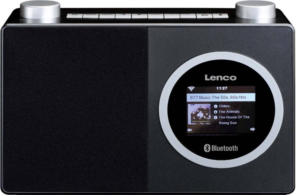 4 Stk. LENCO Internetradio DIR-70BK Black
