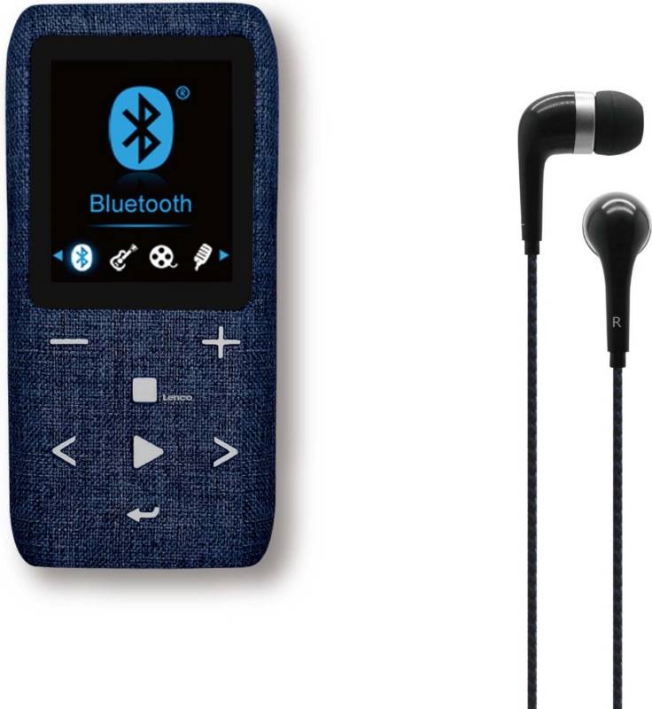 4 Stück Lenco MP4-Player mit Bluetooth XEMIO-861 Blue