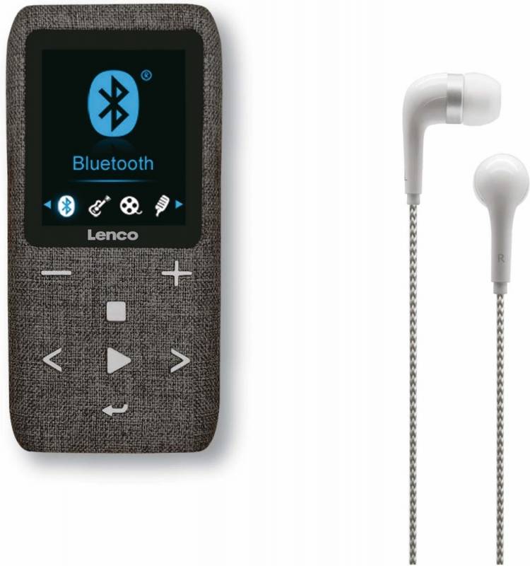 4 Stück Lenco MP4-Player mit Bluetooth XEMIO-861 Grey