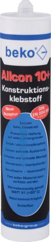 12 Stück Beko Konstruktionsklebstoff 265100310