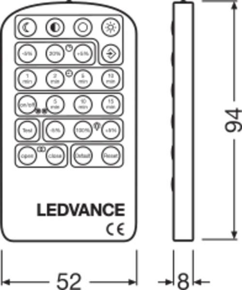Ledvance Fernbedienung CONN. SENSOR REMOTE