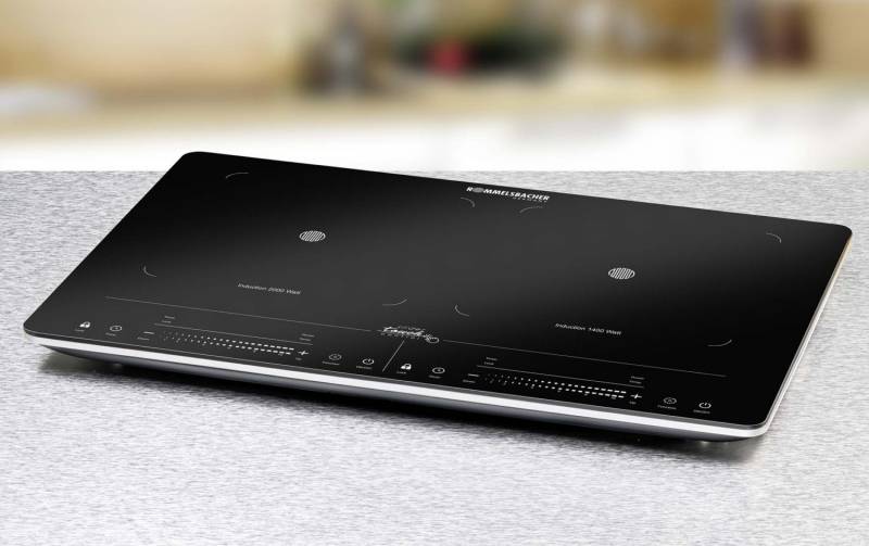 2 Stück Rommelsbacher Induktionsdoppelkochplatte CT 3420/IN