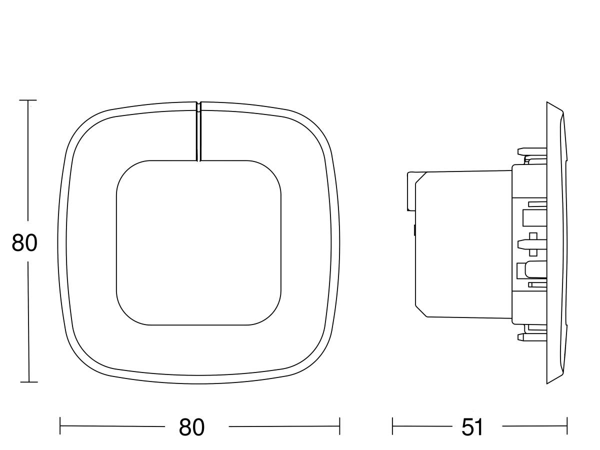 Steinel Präsenzmelder IR Quat SLIM 058500