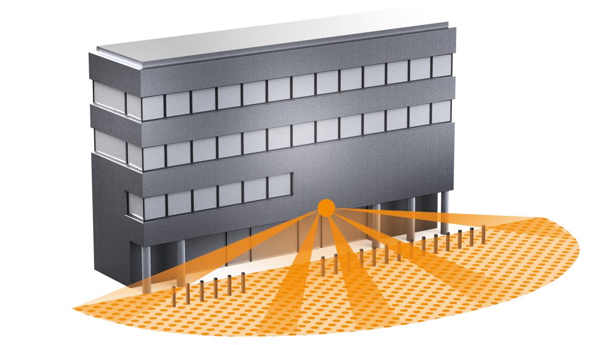 Steinel Bewegungsmelder IS 3180-E UP WS KNX